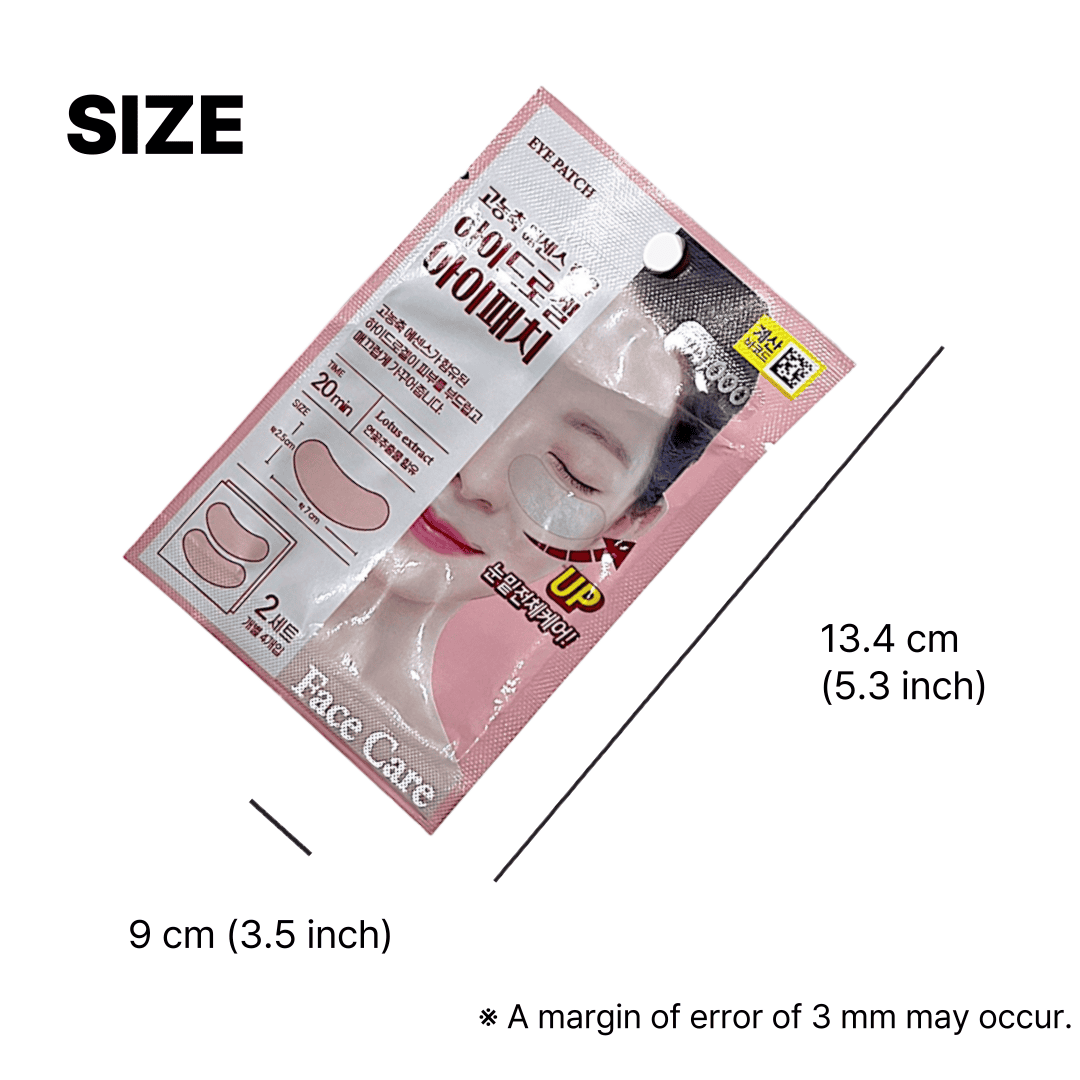 korean eye patch for wrinkles and tired eyes