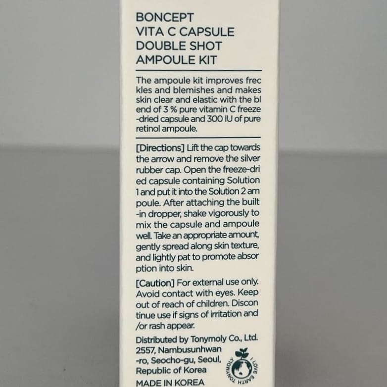 vitamin C ampoule kit for hyperpigmentation