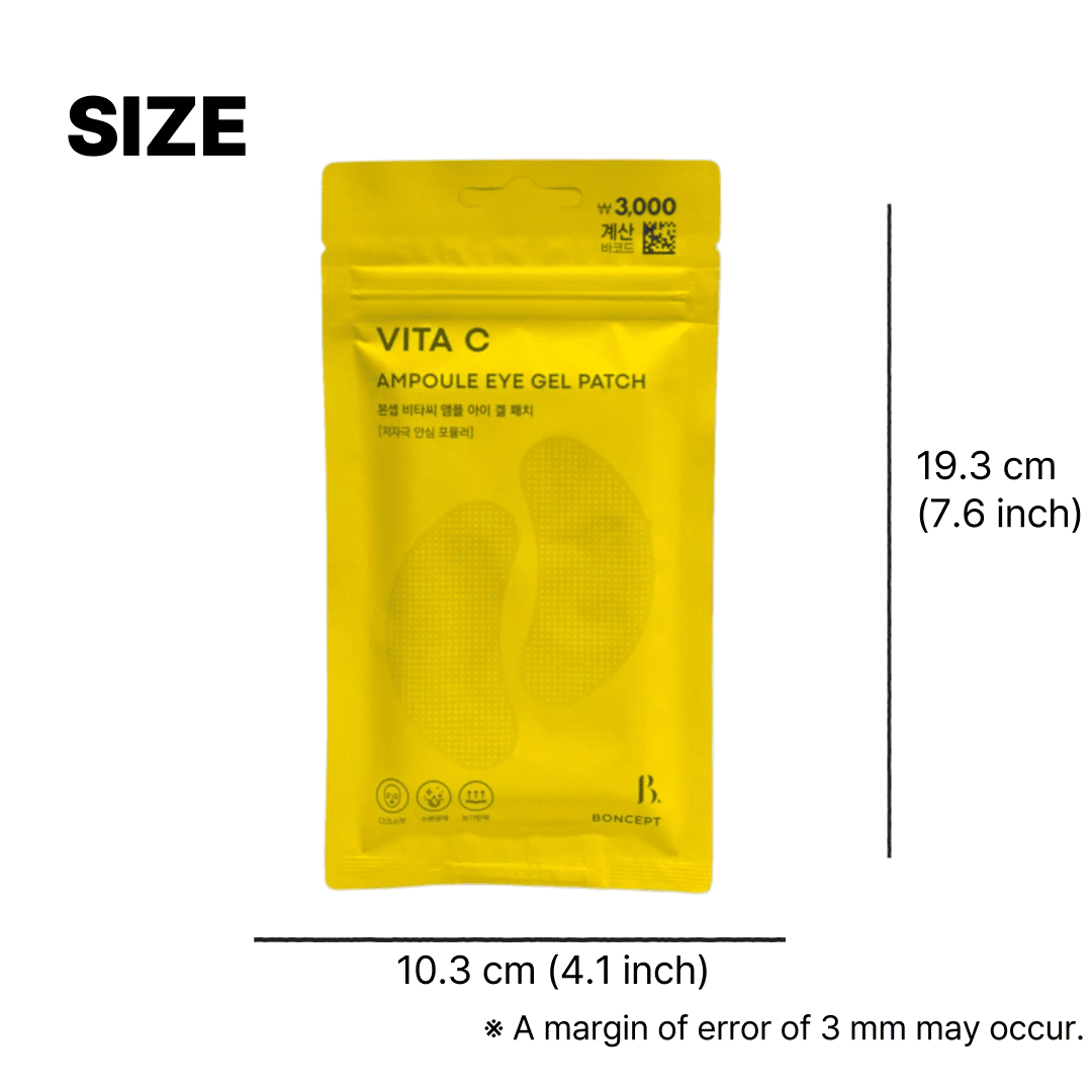 korean vitamin c under eye mask for glowing skin