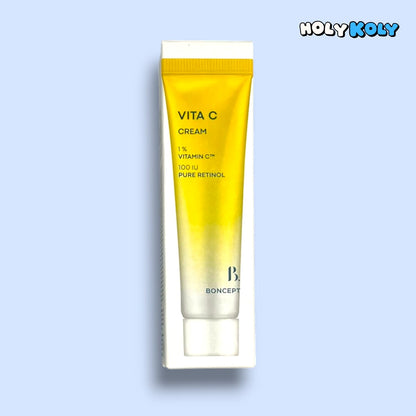 Brightening cream for dark spots and anti-aging care