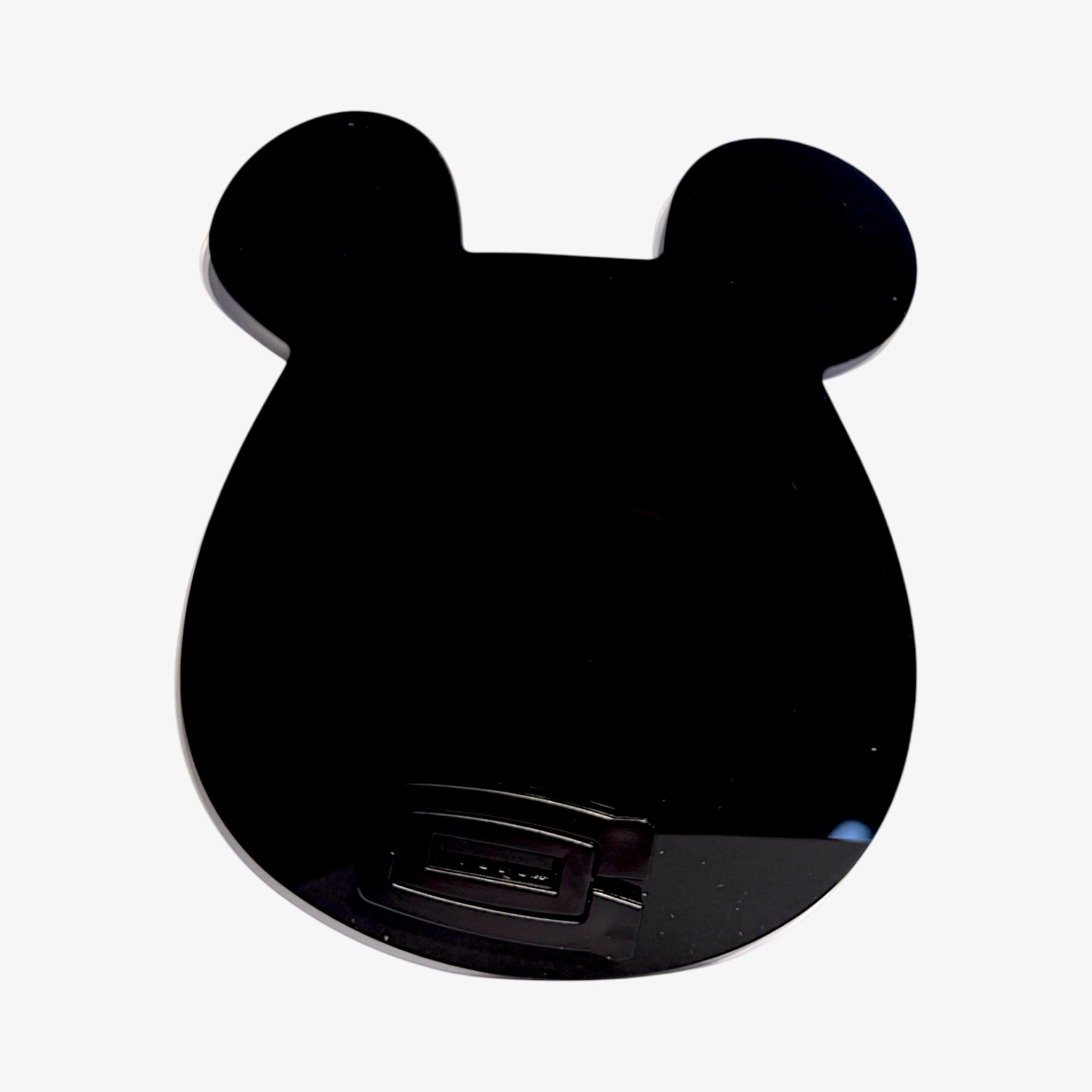 winnie the pooh plush design mirror from korean stationery line