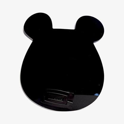 winnie the pooh plush design mirror from korean stationery line