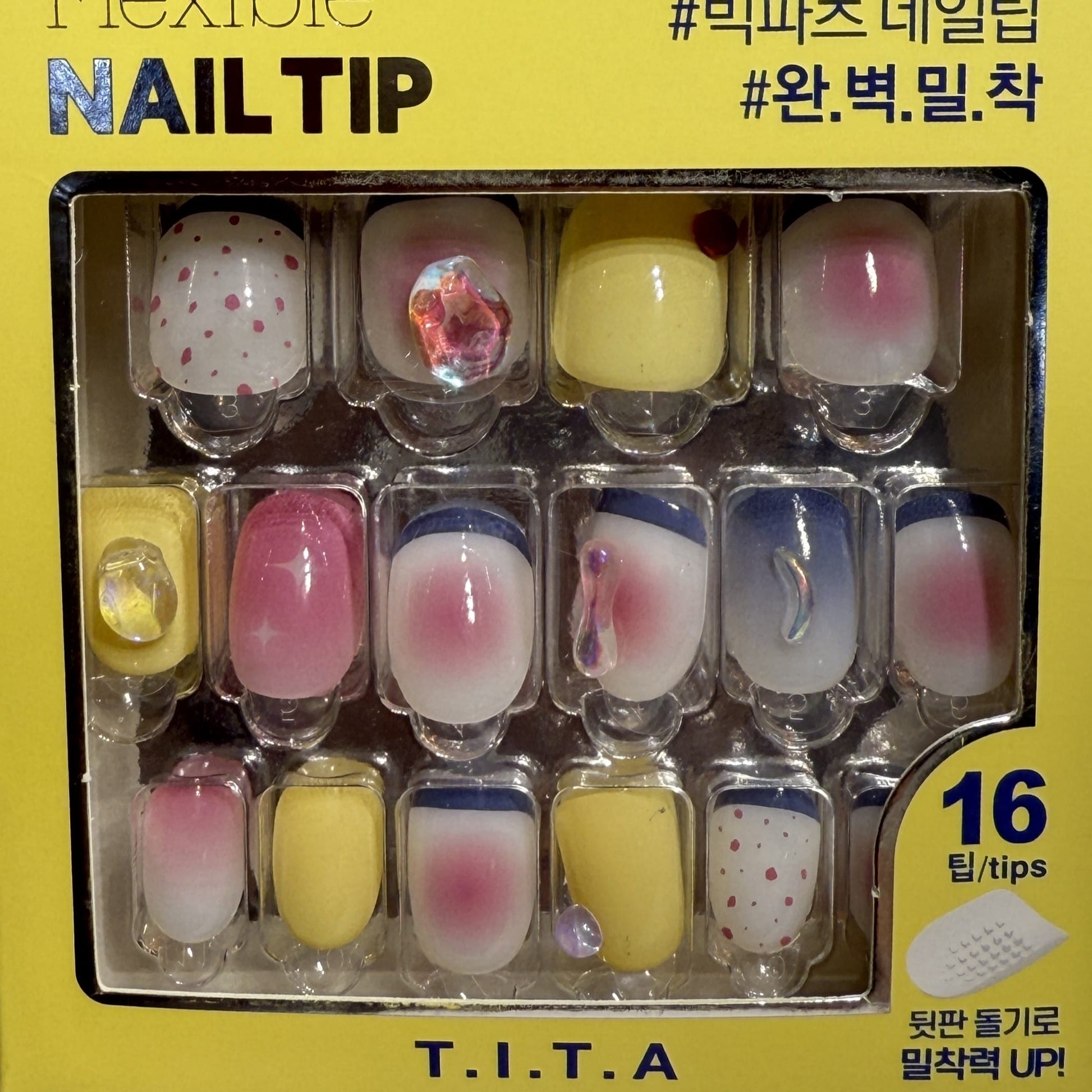 korean nail tip best press on nail kit
